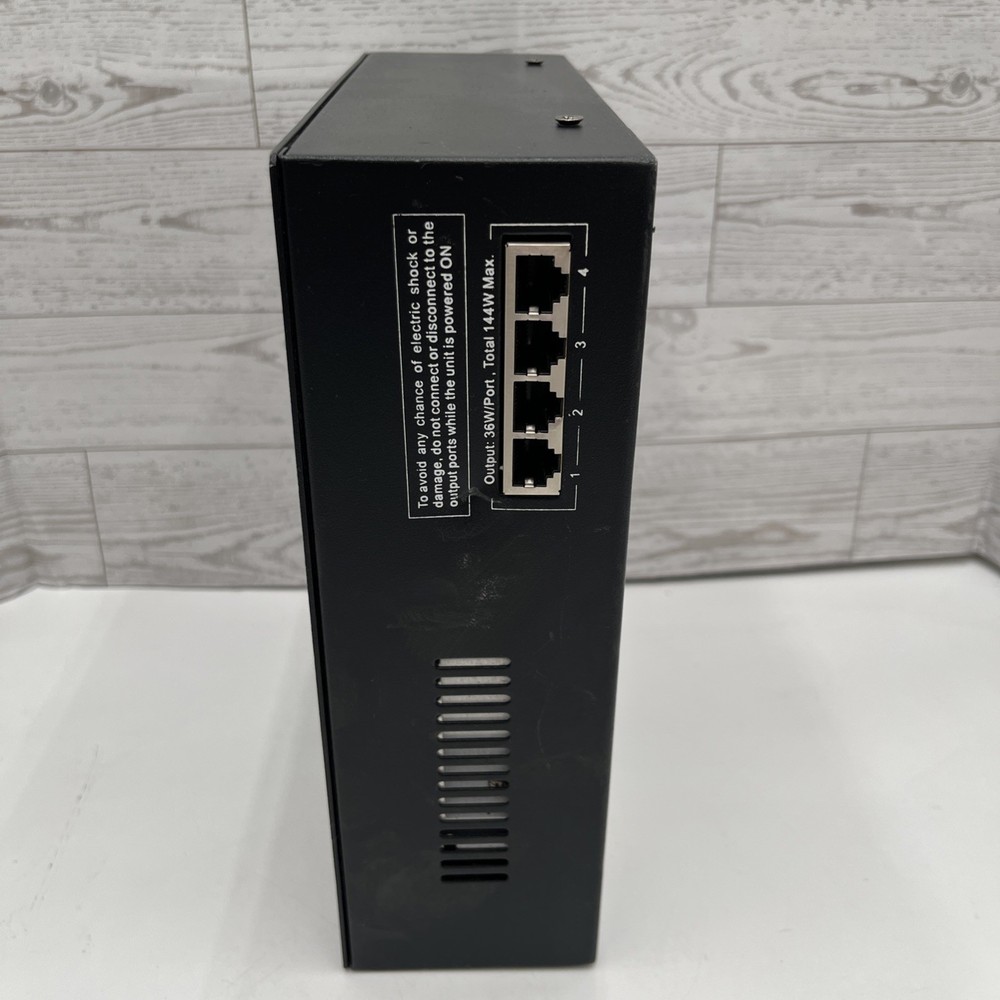 Mega-Lite Dream Driver Quad DMX LED Controller – Tested & Working + Power Cable