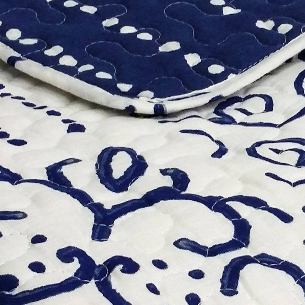 Monique Blue Throw