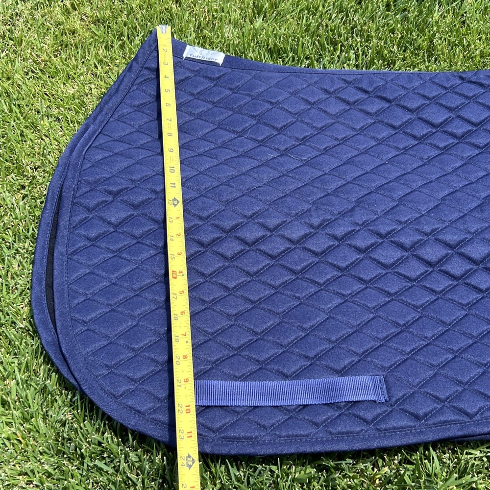 TUFFRIDER BASIC DRESSAGE SADDLE PAD BLUE