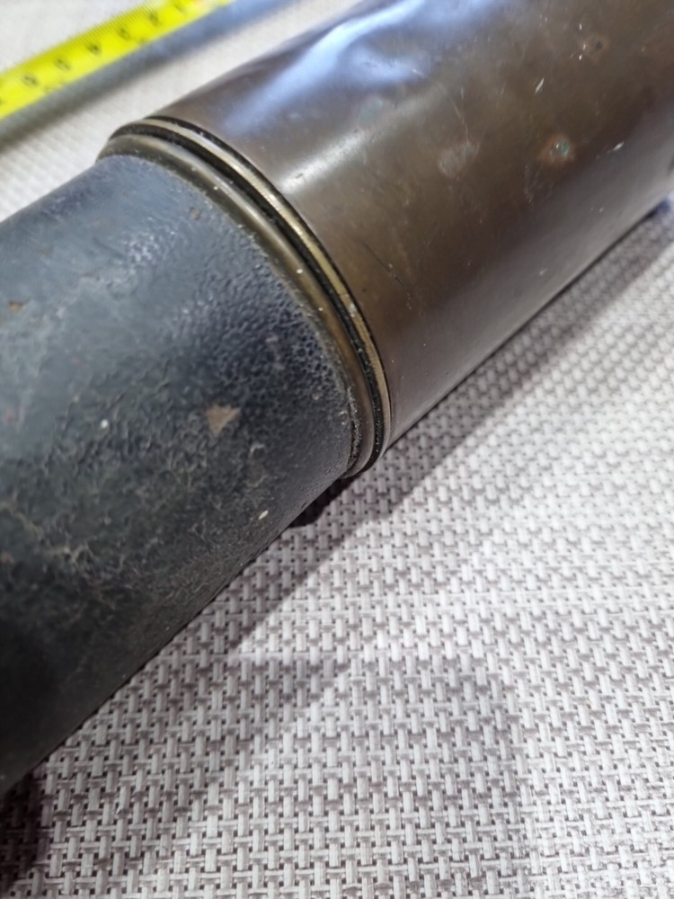Victorian Bronzed Single Draw Telescope With Age Related Condition