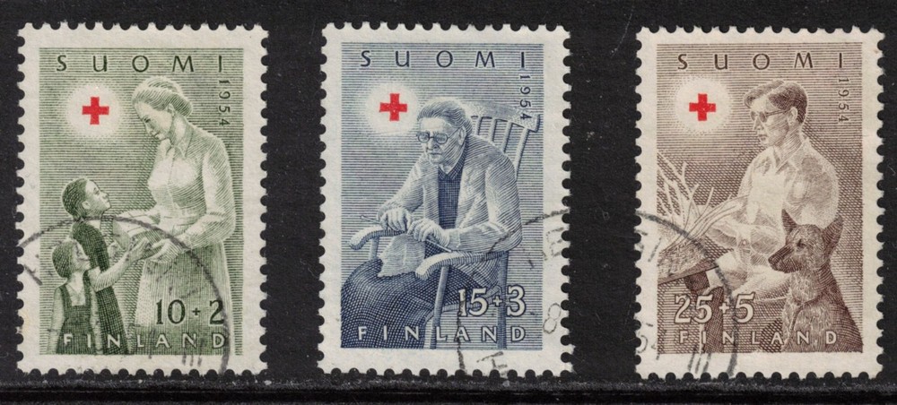 FINLAND Scott B123-5 Used (1954)