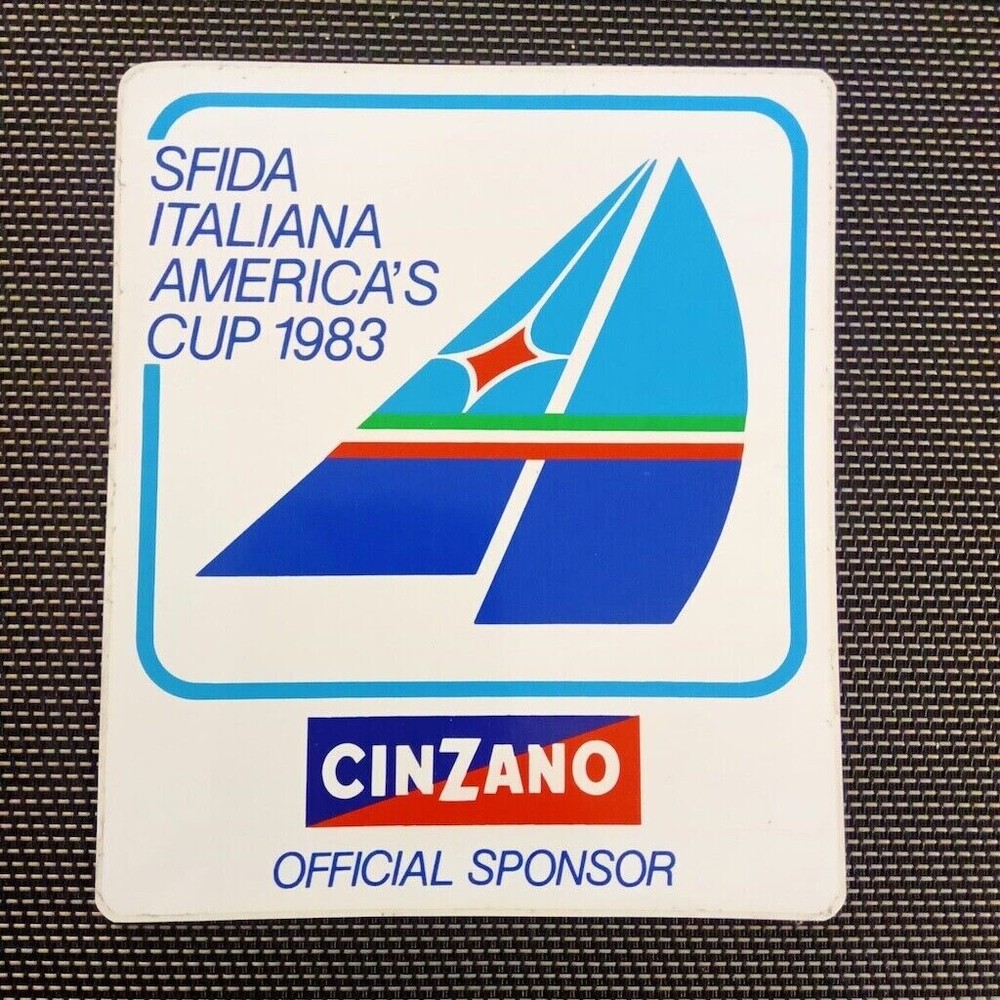 GREY BLUE CANDLE STICKER STICKER STICKER VINTAGE 80s ORIGINAL
