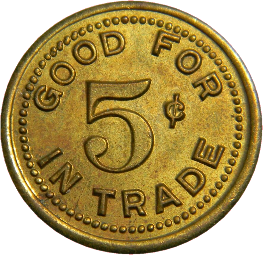 Springfield ILL ,Dan's - Ann's 5¢ Token (01331)