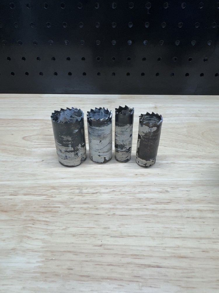 BLUE-POINT TOOLS 4 PIECE HOLE SAW SET, Made In USA