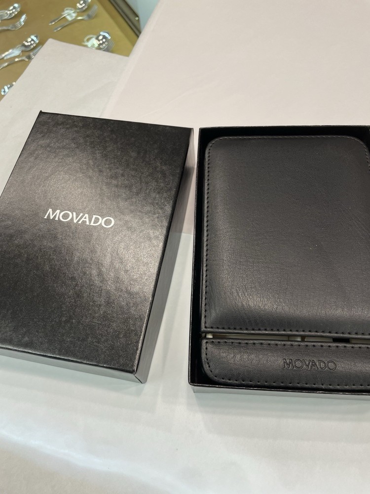 Leather Travel Watch Case By Movado