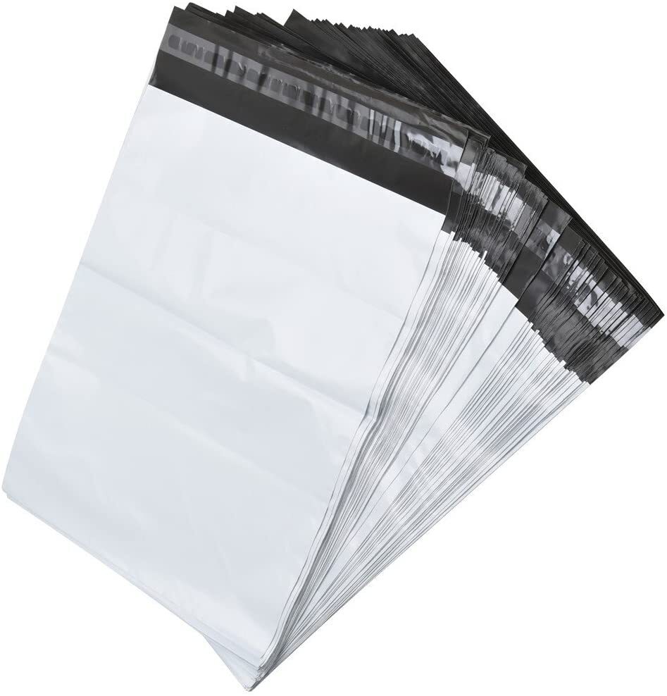 12x15.5" Mailing Bag Envelope Waterproof Plastic Poly Mailer Self Sealing 2.5Mil