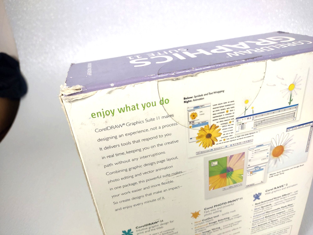 NOB Corel Draw Graphics Suite 11 (Retail) - Full Version for Mac, Windows