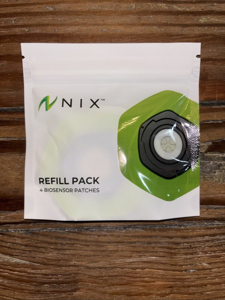 Nix Biosensors Sweat Patch Refill - 4 Piece Green, One Size
