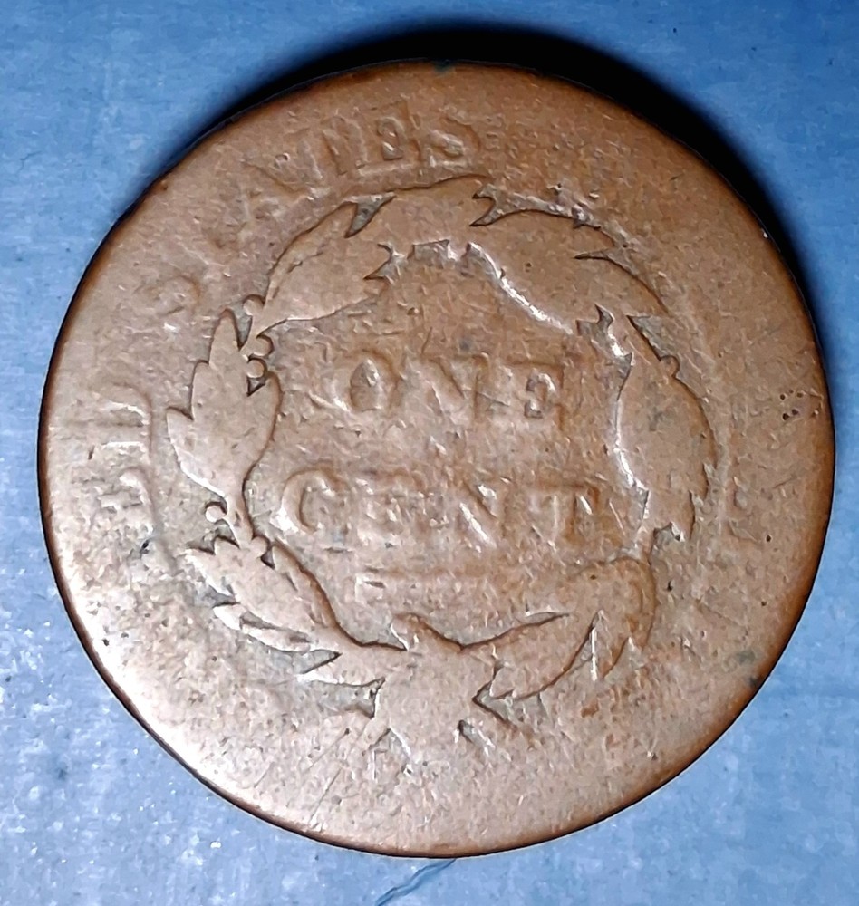 1818 Matron Head Large Cent. AG/G .