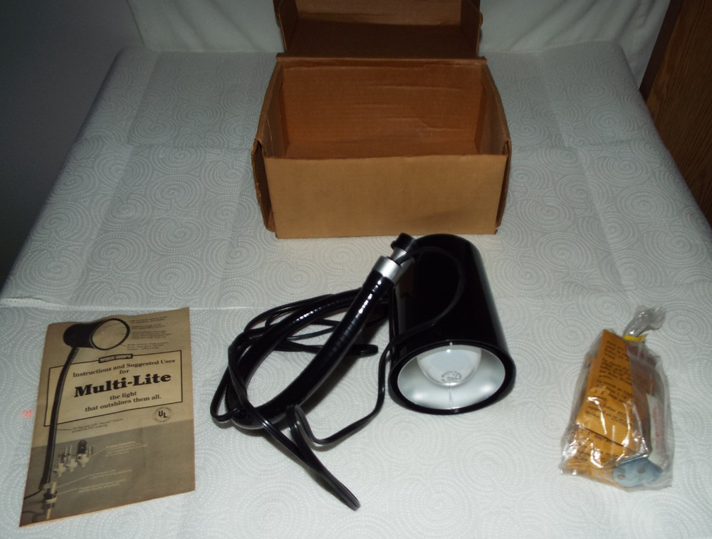 VINTAGE 1982 NOS WORK SHOPS MULTI-LITE DRI INDUSTRIES ORIGINAL BOX READ!!!