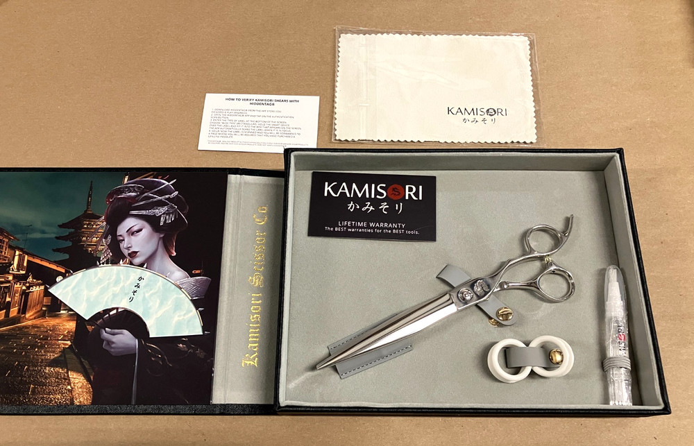 Kamisori Sword Shears 7.5 inches - Open Box