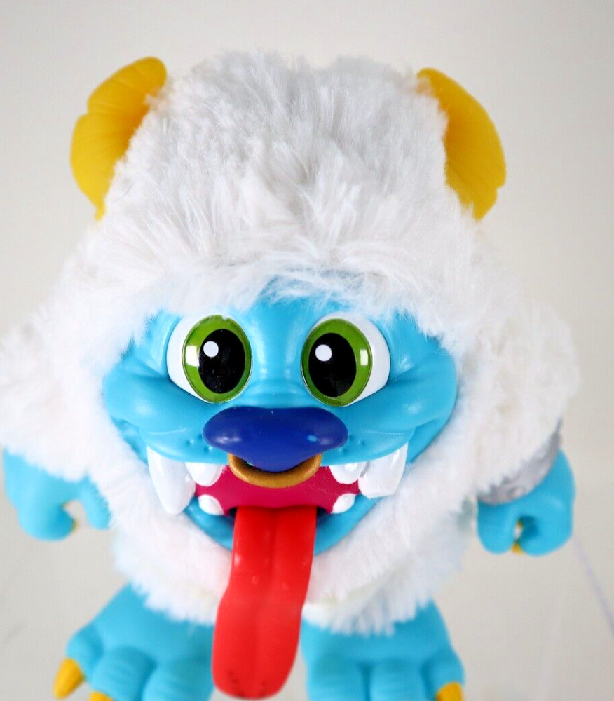 Crate Creature Yeti Named Blizz Monster Interactive Sounds Vibrates Lights 2017