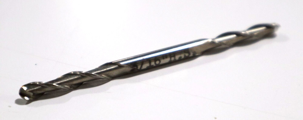 3/16" 2FL BALLNOSE LONG DE ENDMILL E340