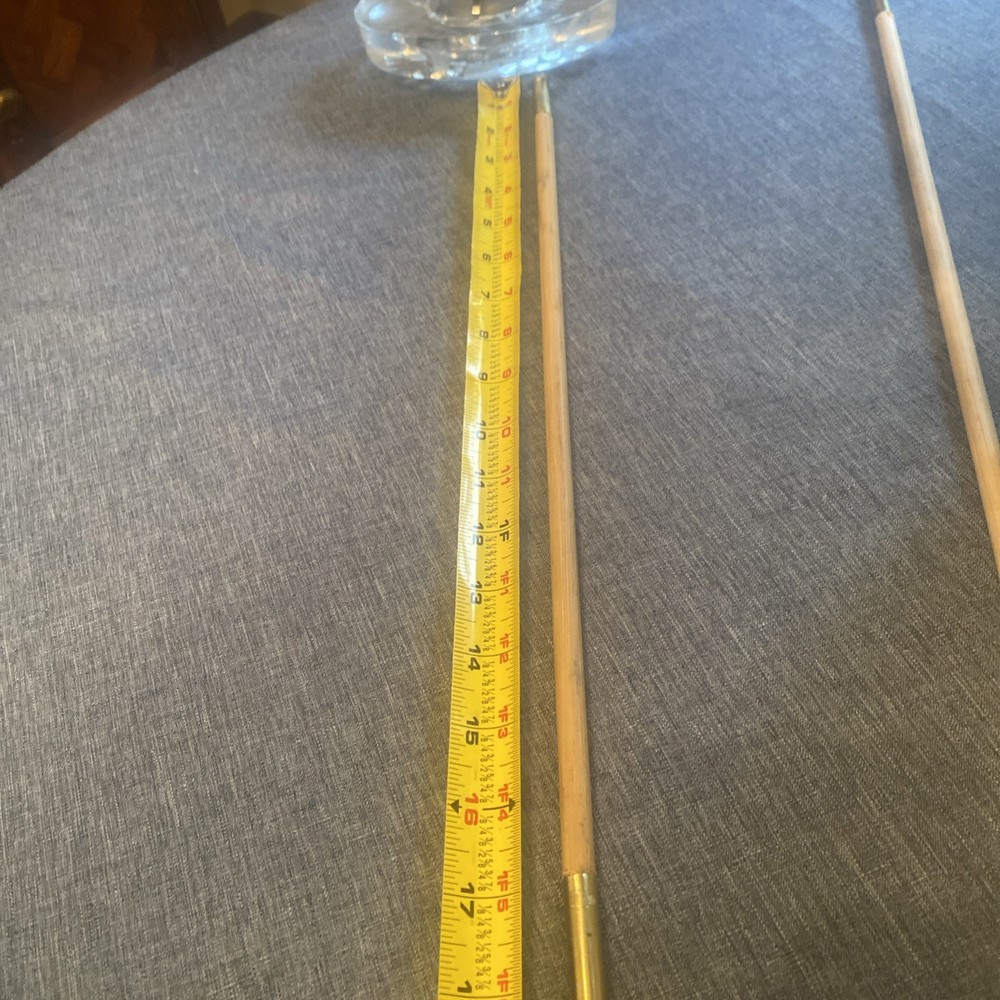 18 “ Lx 3/8” D Ramrod For Pistol Range Ramrod ( Muzzleloader) Includes Jag