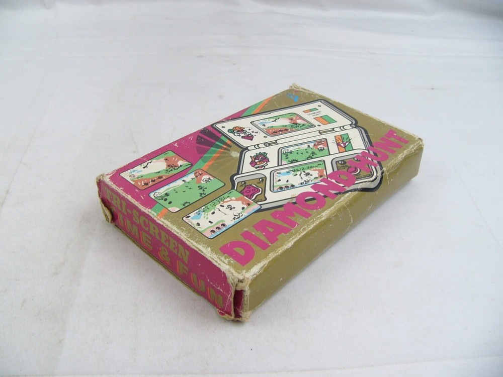 Boxed Diamond Hunt Tri Screen Time & Fun Handheld Game