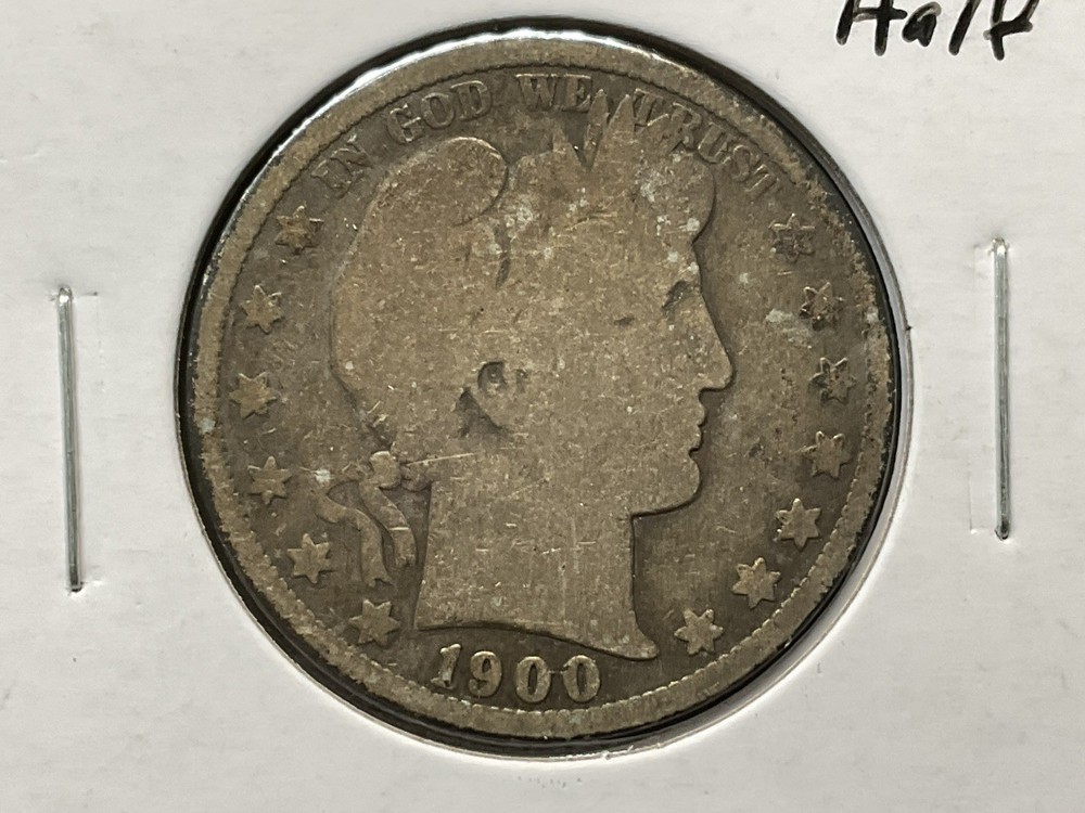 1900-O Barber Half