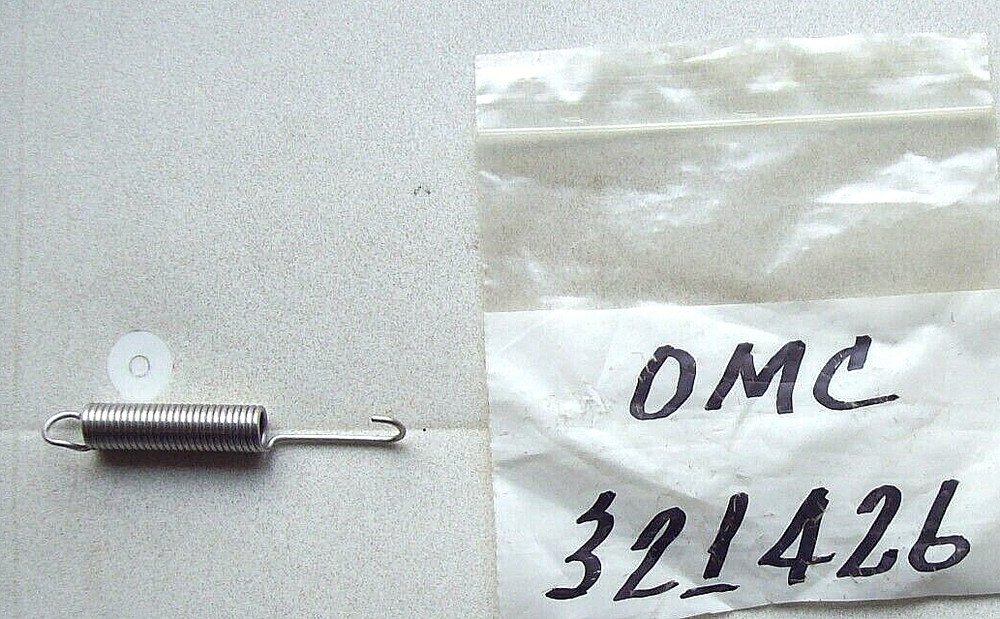 OMC 321426 Spring ~ Evinrude Johnson ~ Free Shipping