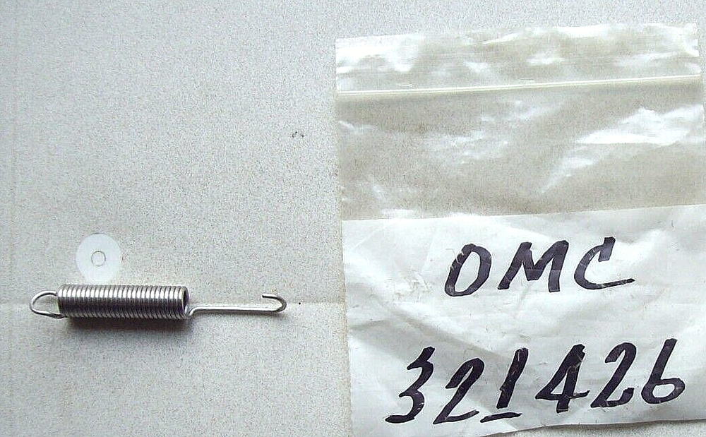 OMC 321426 Spring ~ Evinrude Johnson ~ Free Shipping