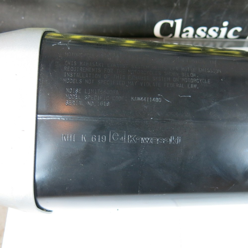 Kawasaki ZZR 1400 Exhaust left