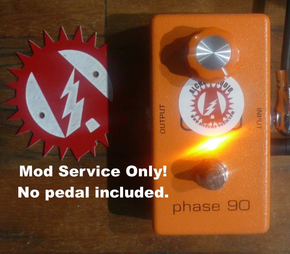 Modify Your MXR Phase 90 Vintage Script Specs Phaser (No Pedal) Alchemy Audio