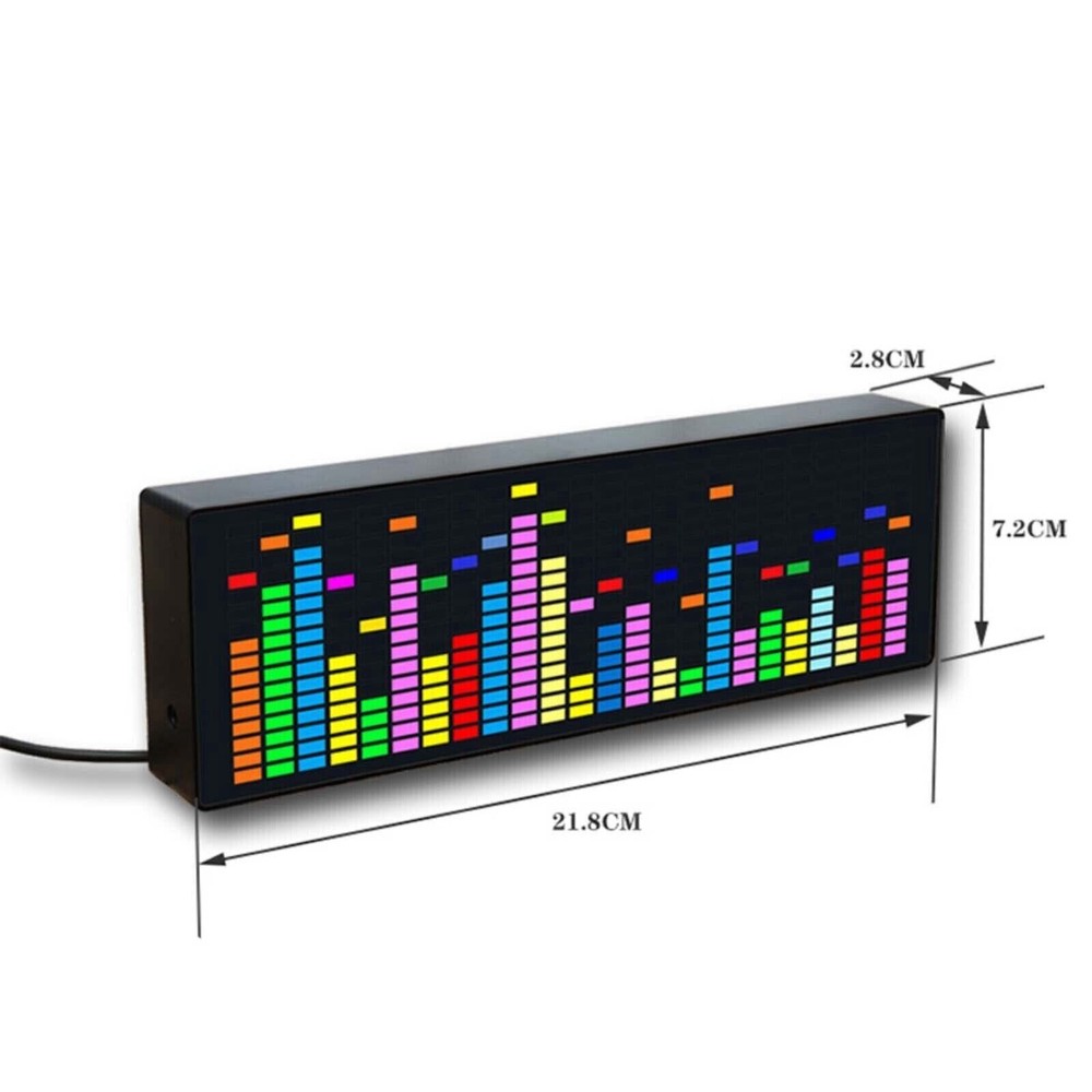 New Music Spectrum Indicator VU Meter VFD Audio Level Display Amplifier BoardxD