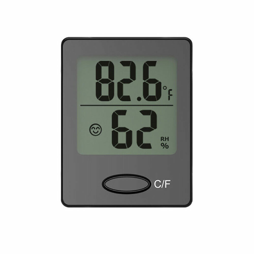 Mini 2X LCD Digital Room Thermometer Measures Indoor Hygrometer Humidity Meter