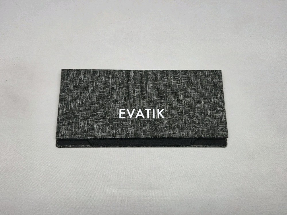 2-Pack Bundle Evatik Foldable Collpabsible Eyeglass Case