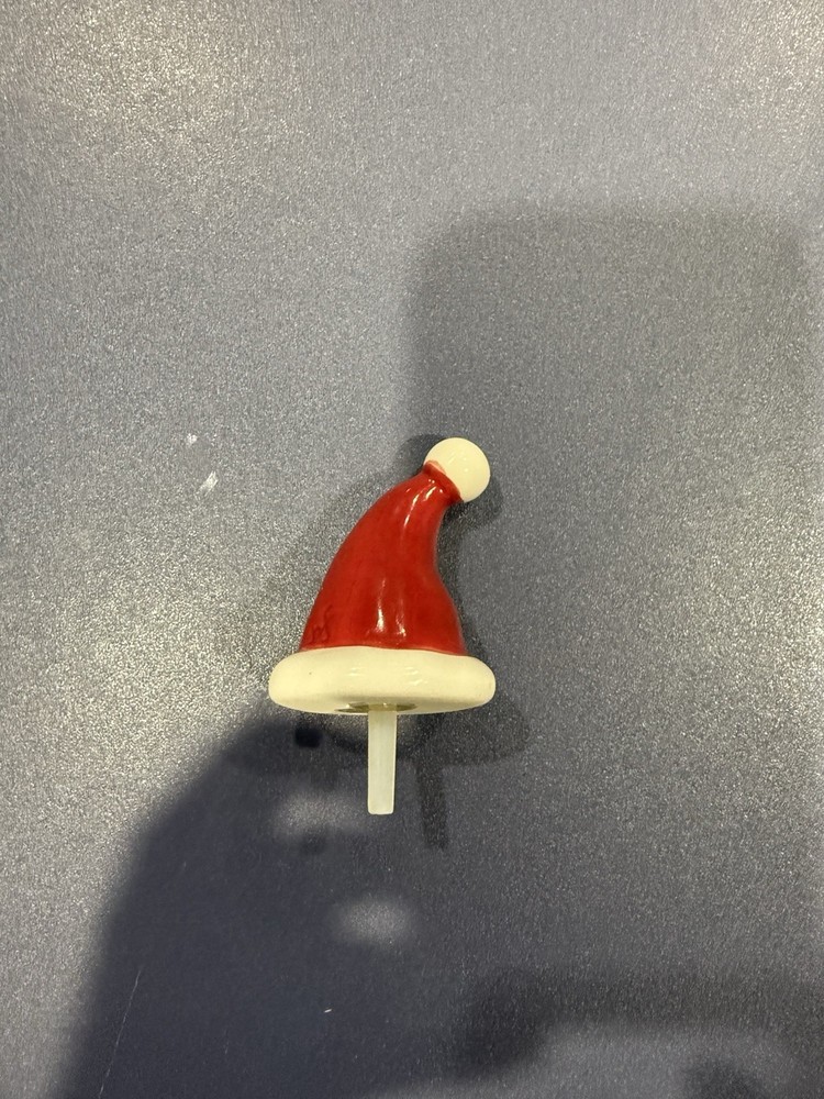 Nora Fleming Retired Santa Hat Mini NF Initials, Rare . New