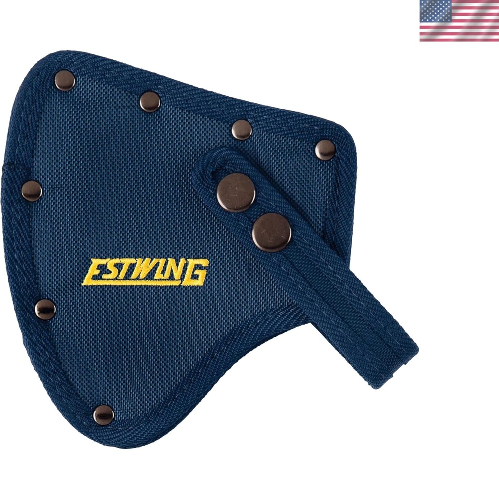 Camper's Axe Sheath - Blue Blade Cover with E44A & E45A - NO 9