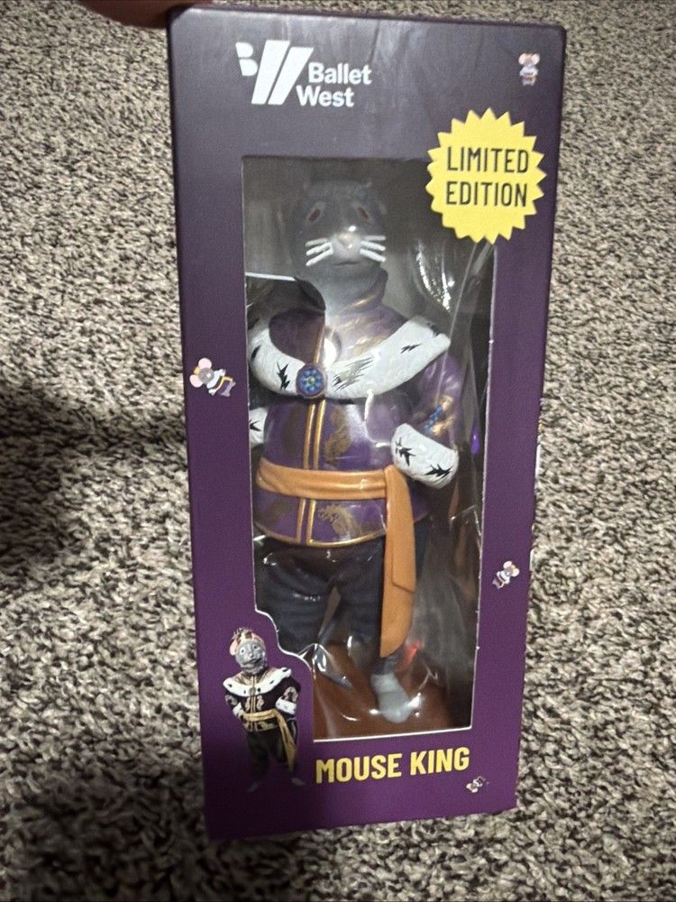 Ballet West Nutcracker Mouse King Figure 2017 Limited Edition New