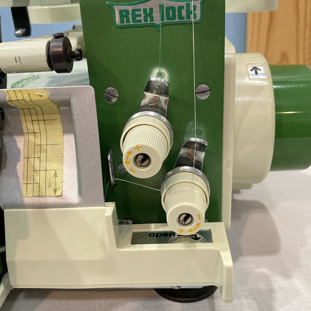 Rex Model 505 3 Thread Commercial Serger Overlock Sewing Machine - Tested