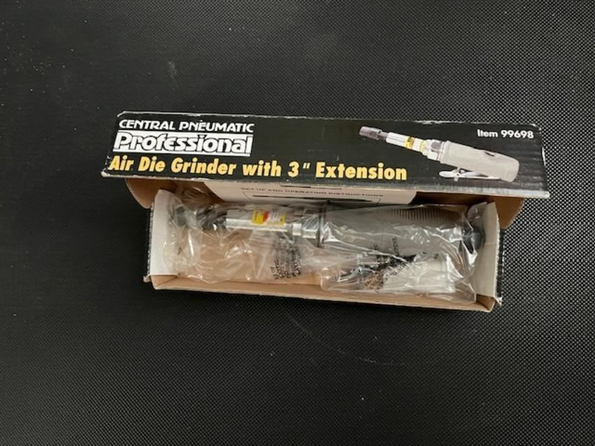 1/4 In. Air Die Grinder With 3 In Extension