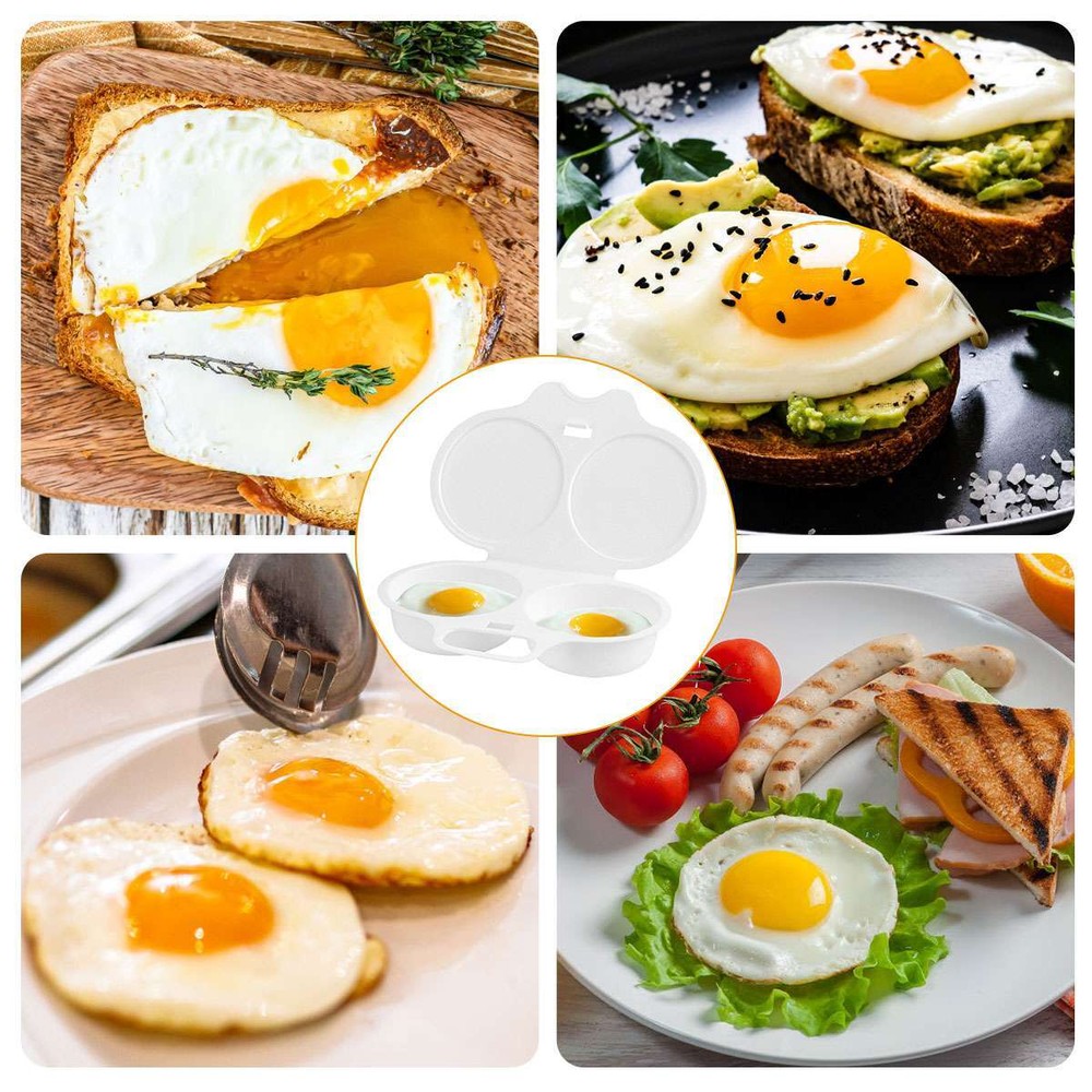 Microwave Egg Poacher Poached Egg Cooker Egg Maker Poached Egg Steamer Kitchen