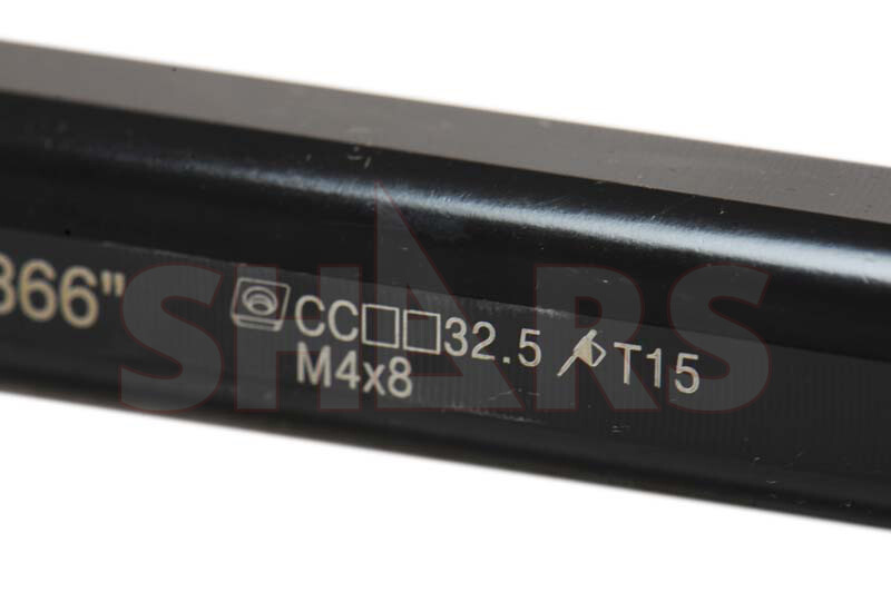 SHARS 5/8x8" SCLCL INDEXABLE BORING BAR HOLDER + 1 CCMT INSERT + CERTIFICATE P]