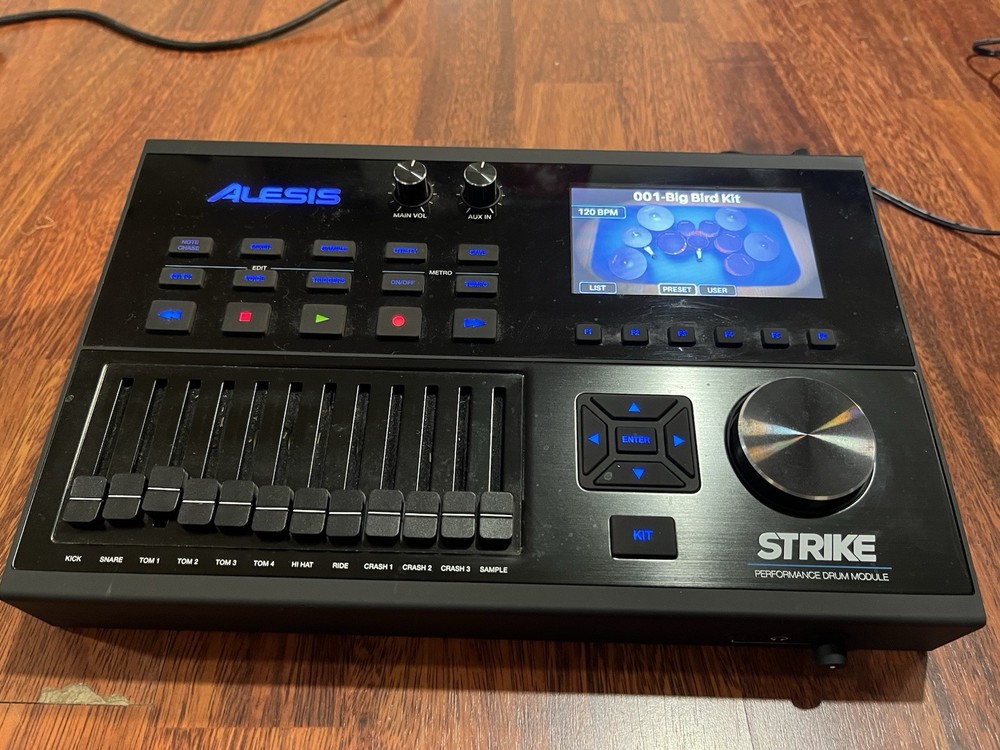 Alesis Strike Pro Drum Module Color LCD w. Multiple Trigger In/Outs & Rack Mount