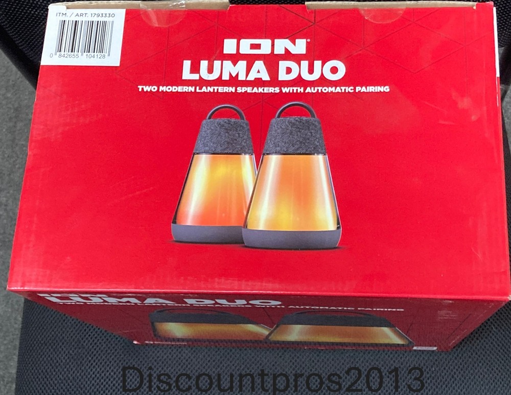 ION Audio Luma Duo Lantern Speaker
