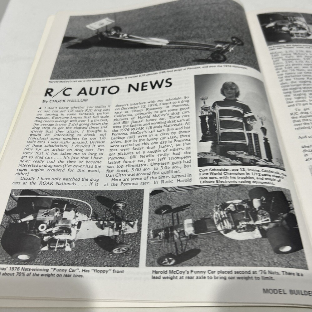 Vintage Model Builder Magazine February 1977