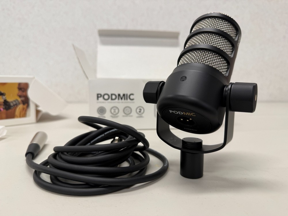 Rode PodMic Dynamic Podcasting Microphone
