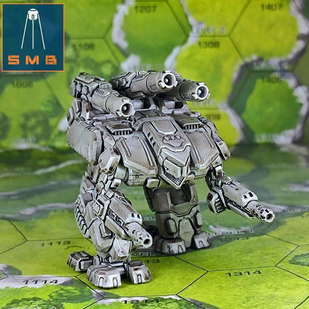 Omegka - Alternate Battletech Model - By Sir Mortimer Bombito