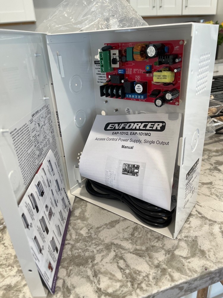 Seco-Larm EAP-1D1Q Access Control Power Supply, 1 Output, 1A Total