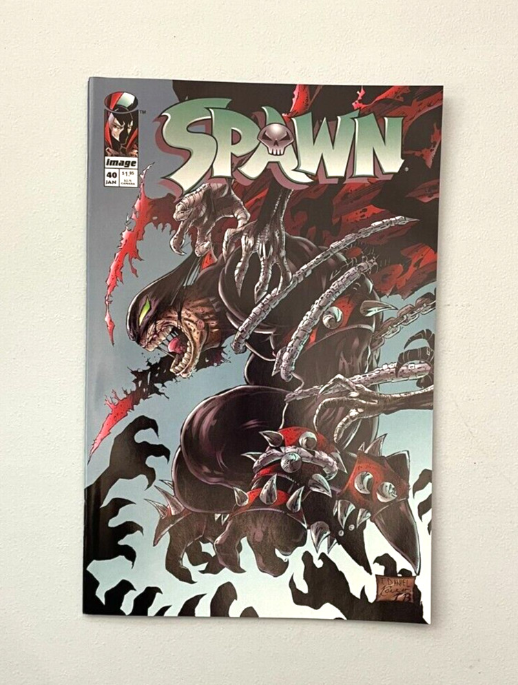 SPAWN #40 NEAR MINT 1996 MCFARLANE CAPULLO IMAGE COMICS b-499