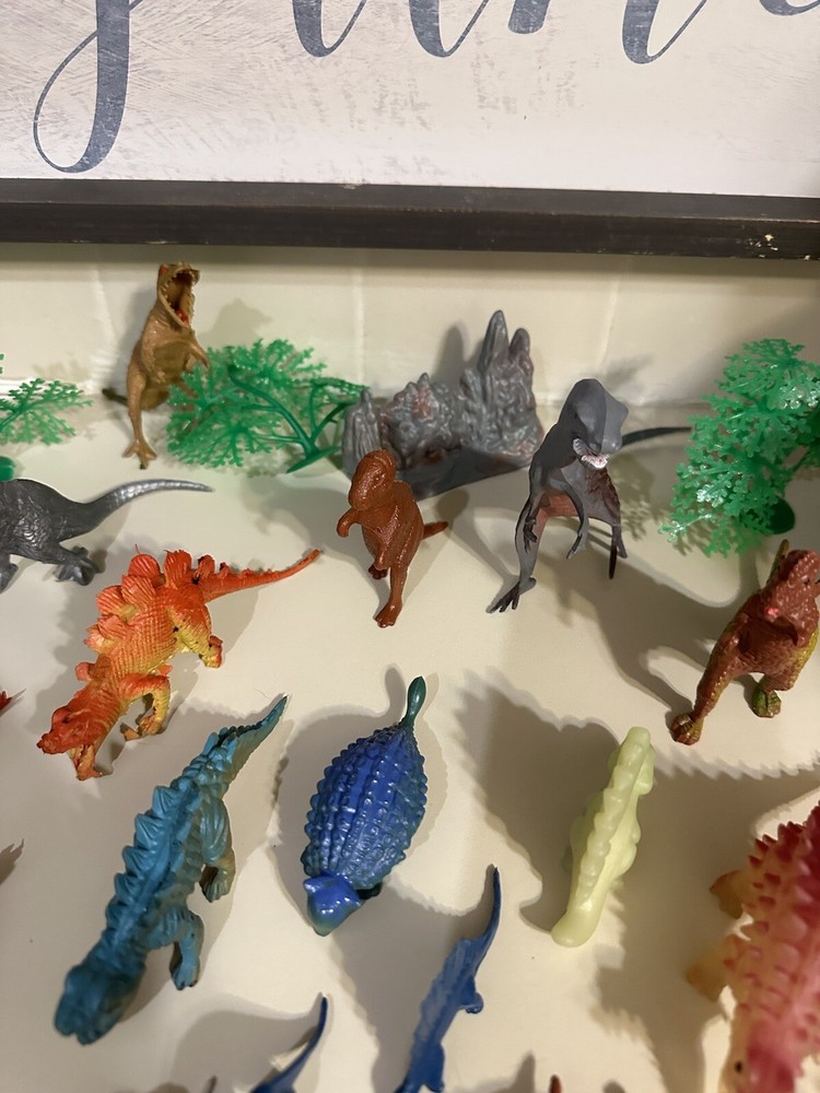 Lot Of 55 Miscellaneous Plastic Dinosaurs