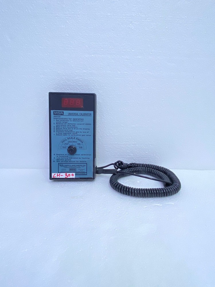 MSA 483725 Universal Calibrator, CH#300
