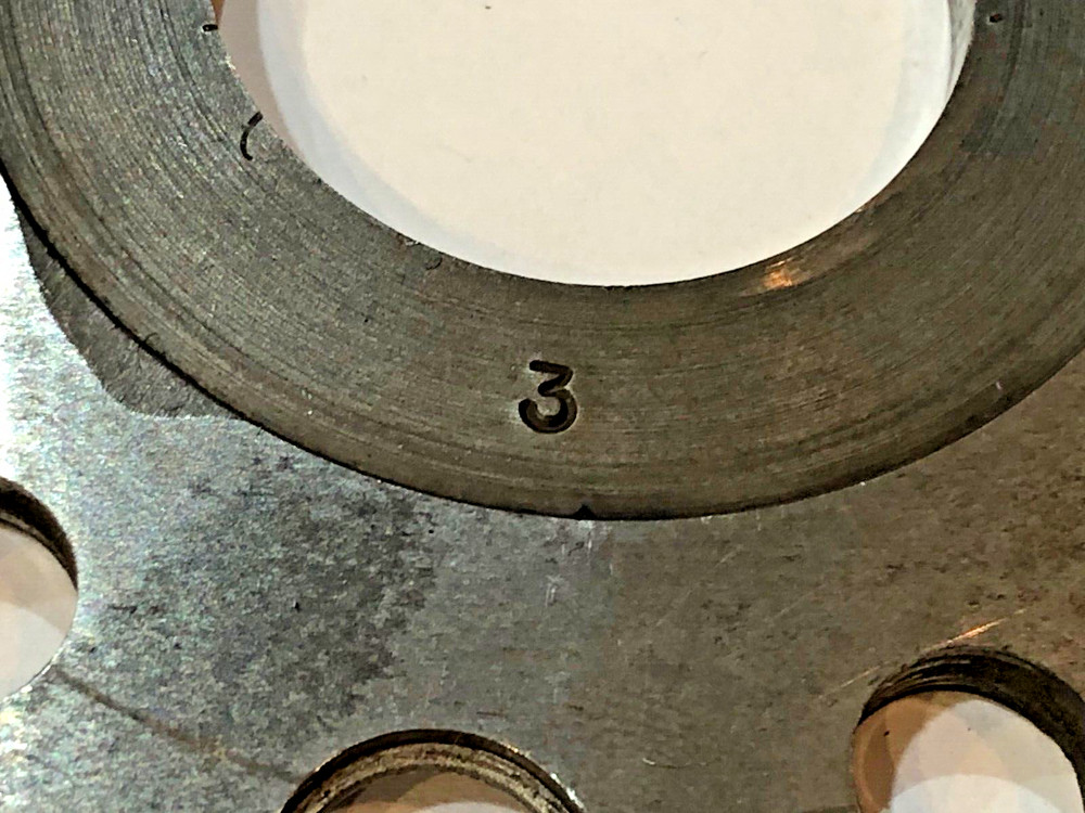 Phelps or Star Machine Reloader Shell Plate #3 for 45 ACP - Made by Phelps