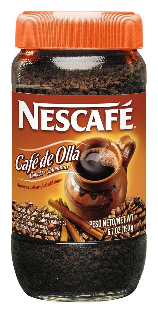 Nescafe Cafe de Olla Cinnamon  Instant Coffee 6.7 OZ