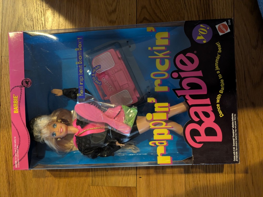 Rappin' Rockin' Barbie with Boom Box
