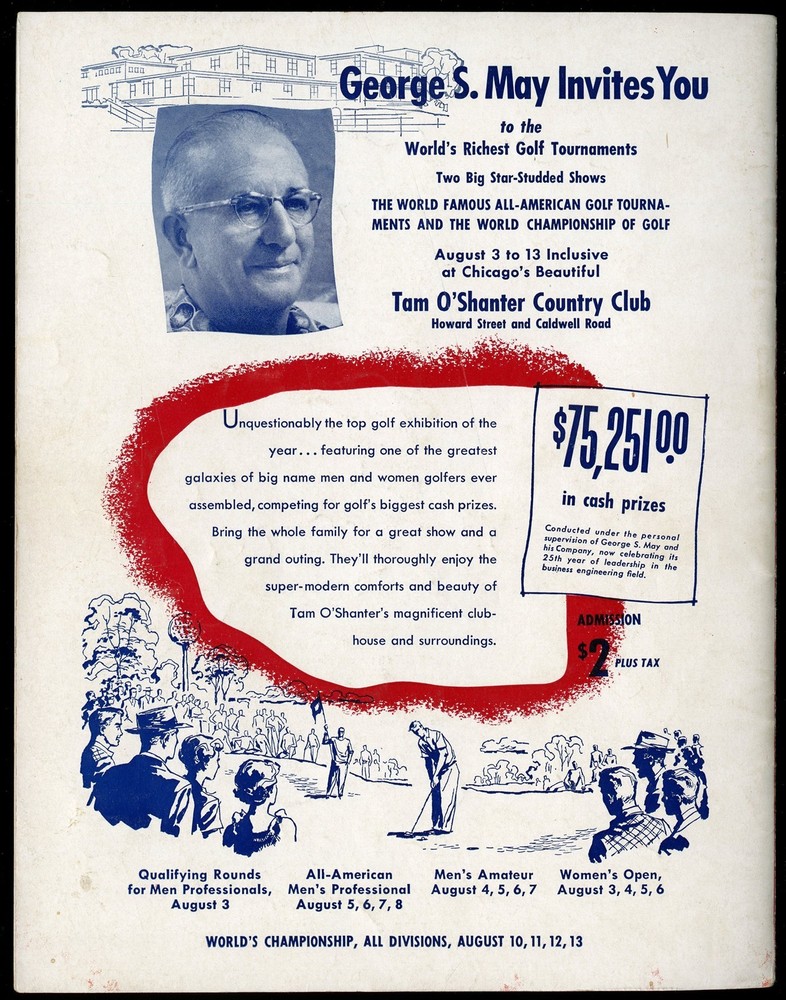 1950 Major League All-Star Baseball Program Comiskey Park Chicago *WP1769