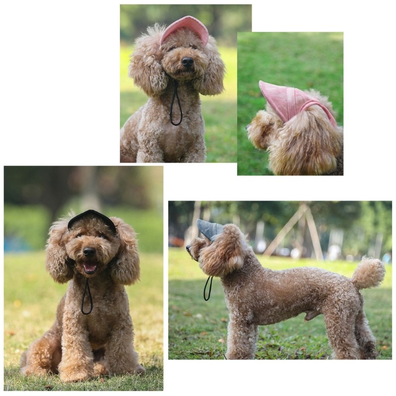Comfortable Pet Cap Adjustable Cats Sunbonnet For Various Dog Breeds