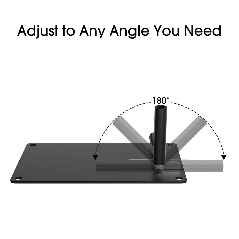 Adjustable Golf Swing Plane Trainer System for Practicing Aiming Putting Swing