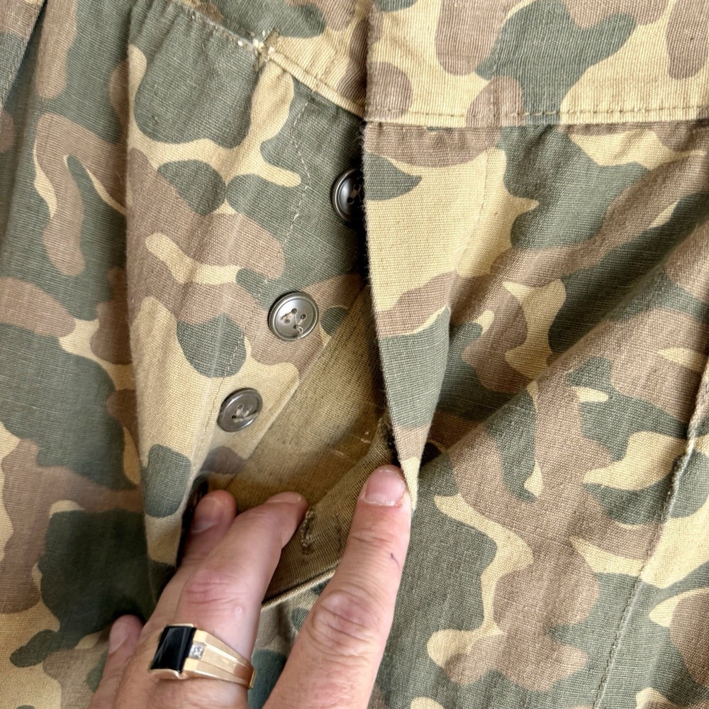 Vintage 1980s Soviet TTskO African Pattern Camo Pants